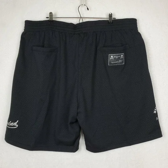 Mastermind World Mitchell & Ness 4XL XXXXL Jersey Shorts‎ 2023 Collab Black NWT